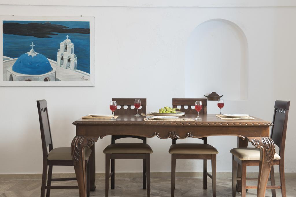 Simantiri Private Villa Megalochori  Oda fotoğraf