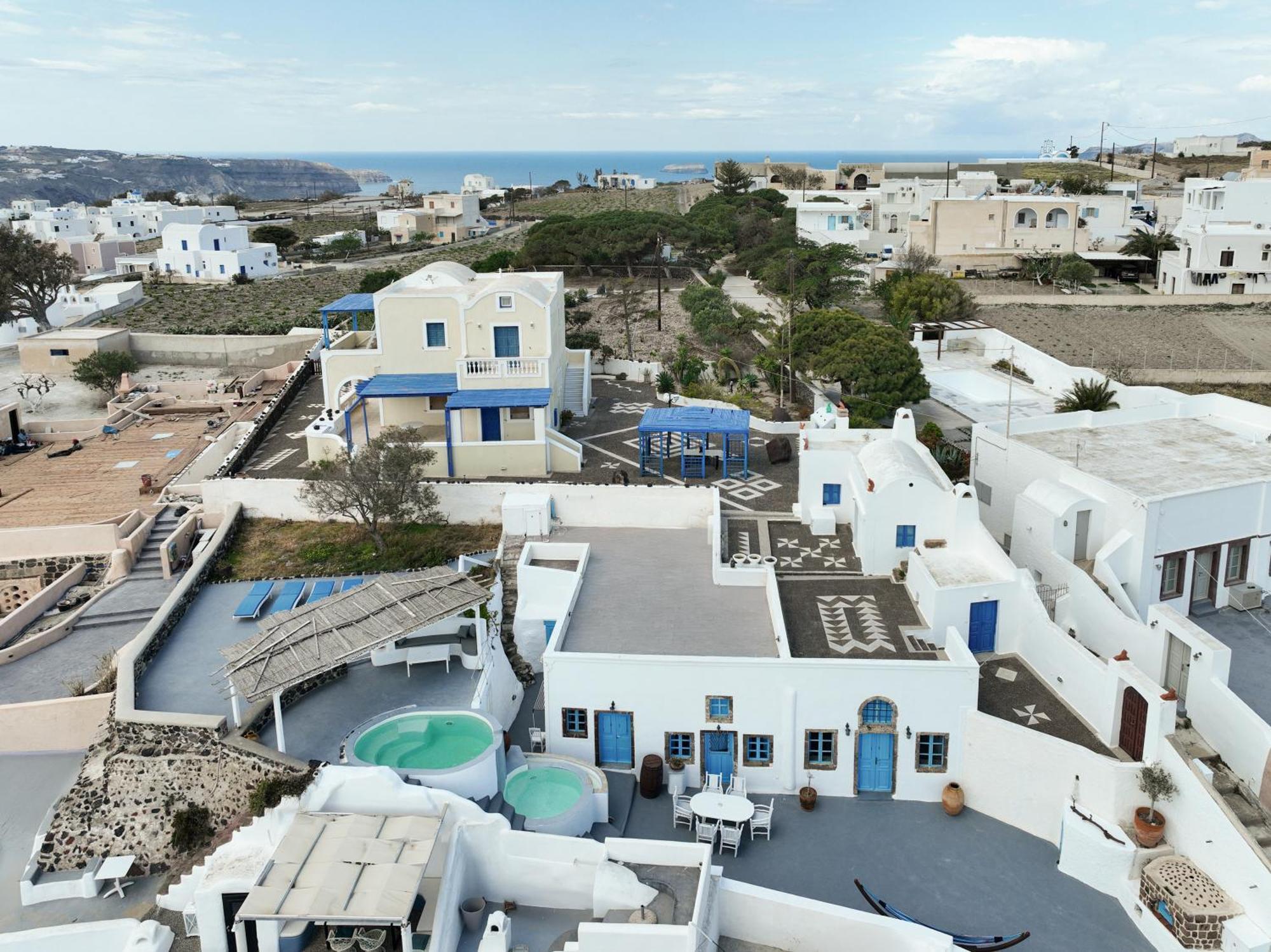 Simantiri Private Villa Megalochori  Dış mekan fotoğraf